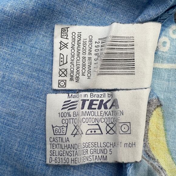 Disney Finding Nemo Duvet Blue Dori Bedding Upcycling Twin - Picture 5 of 10